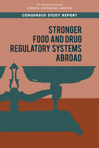 cover of a report: Stronger Food and Drug Regulatory Systems Abroad