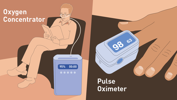 Pulse Oximeter and Oxygen Concentrator