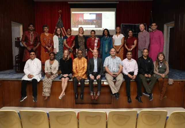 group photo of India Office Staff