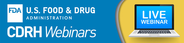 CDRH Webinars Banner