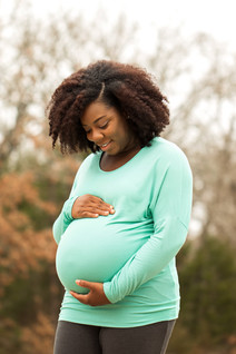 Pregnant African American Woman