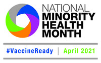 National Minoroity Health month logo