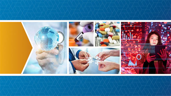 Collage of photo illustrations representing regulatory science