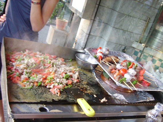 street food in the Middle East