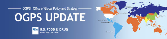 OGPS Update banner with global map