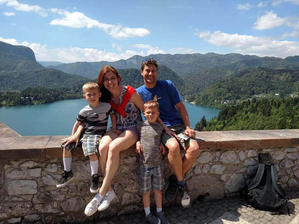 Matt and family visit Slovenia