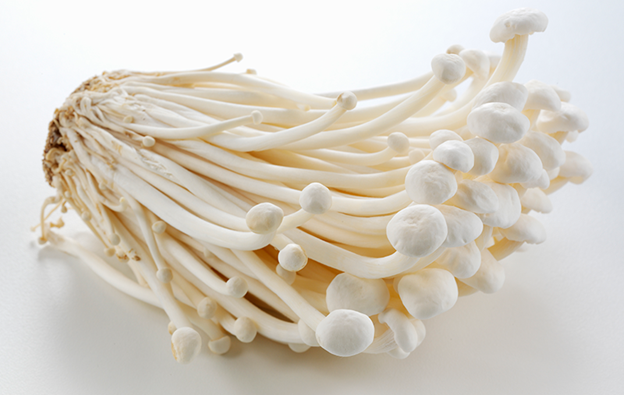 enoki mushrooms