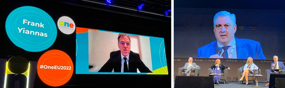 Yiannas and Musser speak at EFSA ONE Conference