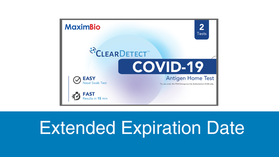 MaximBio extended expiration date