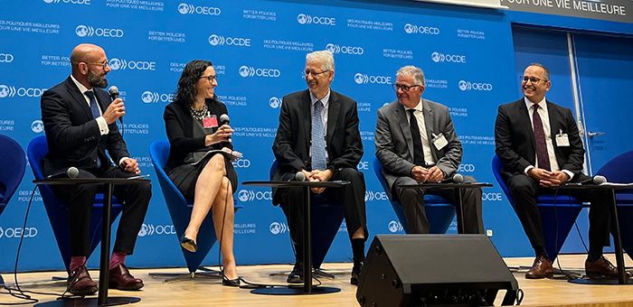 Abdoo and Fristedt participate on executive panel at OECD meeting