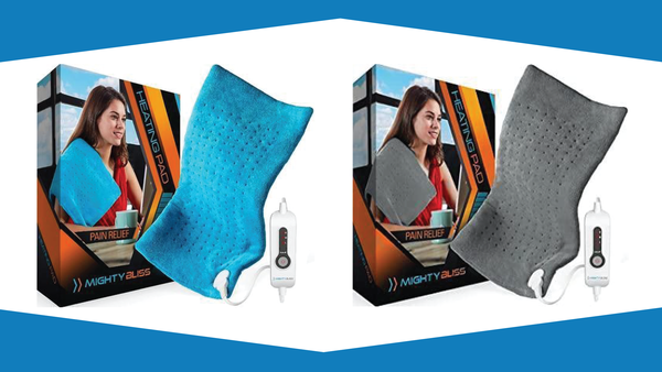 Do not to use the recalled Mighty Bliss electric heating pads due to the risks of injury, including electric shocks, skin burns, rashes or irritation.