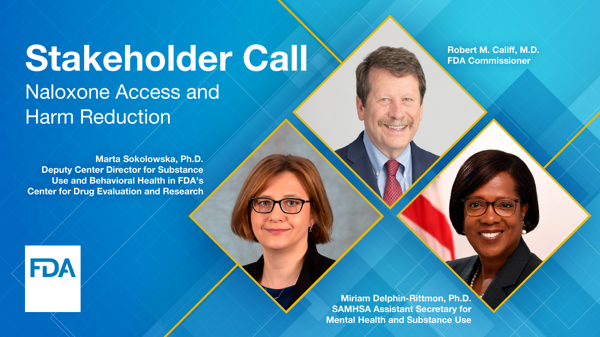 Stakeholder Call: Harm Reduction and Naloxone Access 