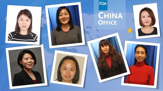 LES staff from China Office