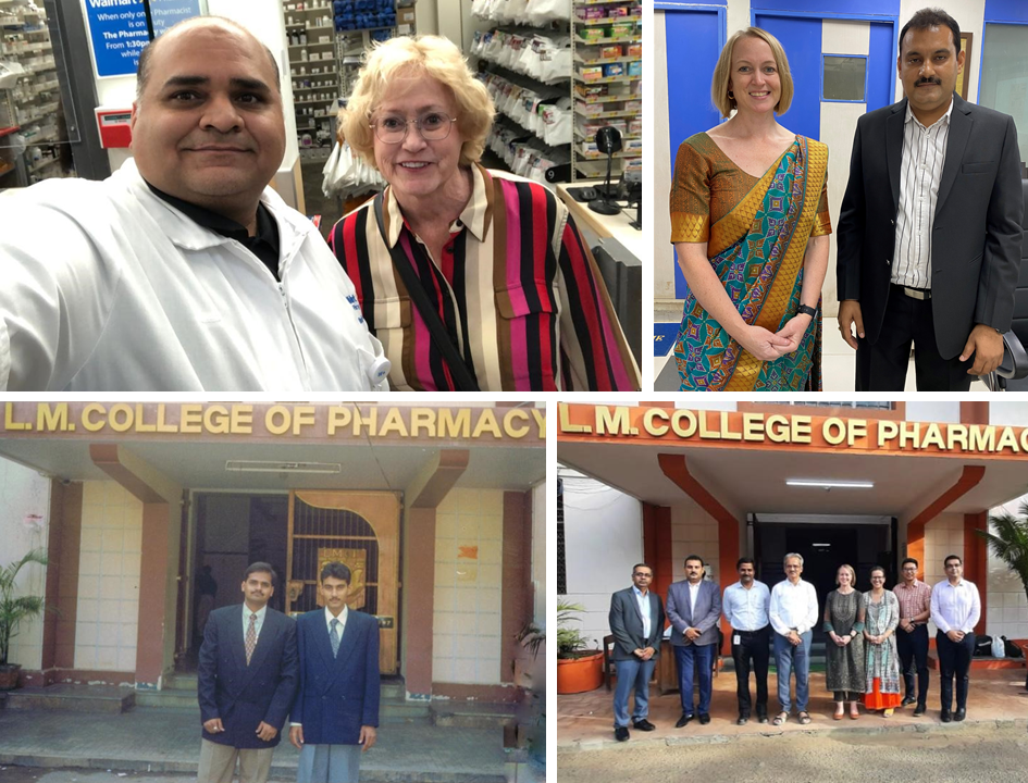 collage of Sarah, Sandy, and the pharmacists