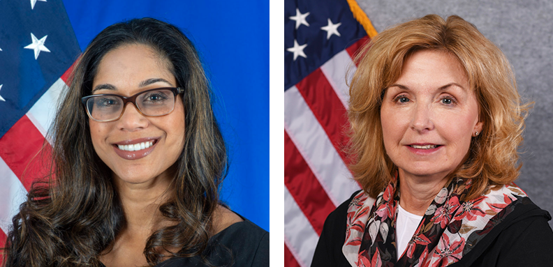 Angeli Achrekar and Catherine Hermsen