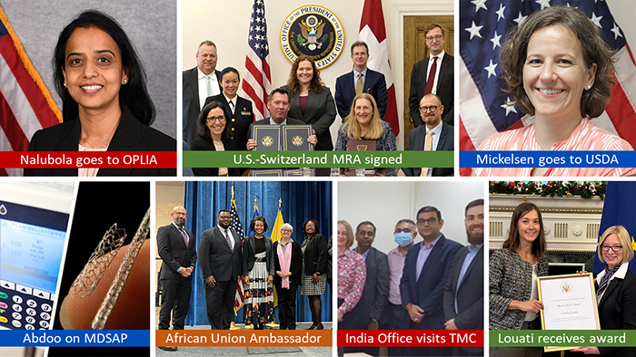 images from stories highlighted in newsletter