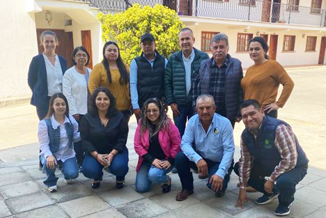 IICA training group photo