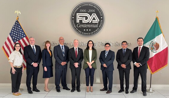 SENASICA officials group photo with FDA officials
