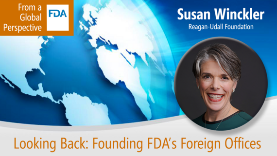 Interview on FDA foreign office history by Susan Winckler