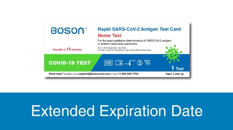 Xiamen Boson Biotech Extended Expiration Date