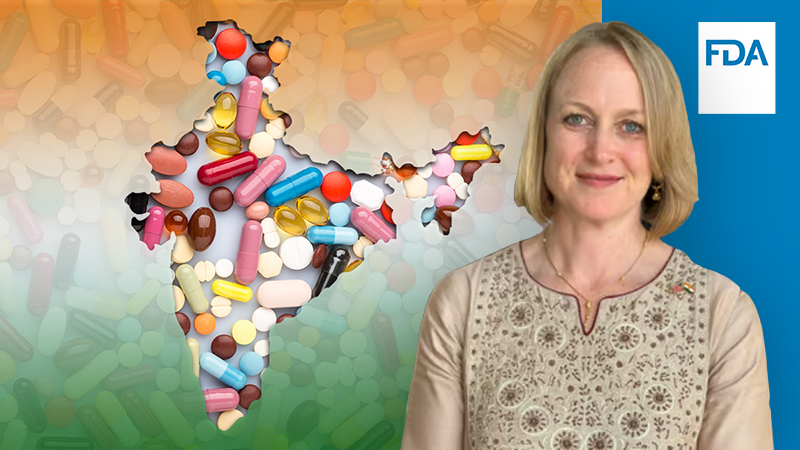 Sarah McMullen of FDA India Office