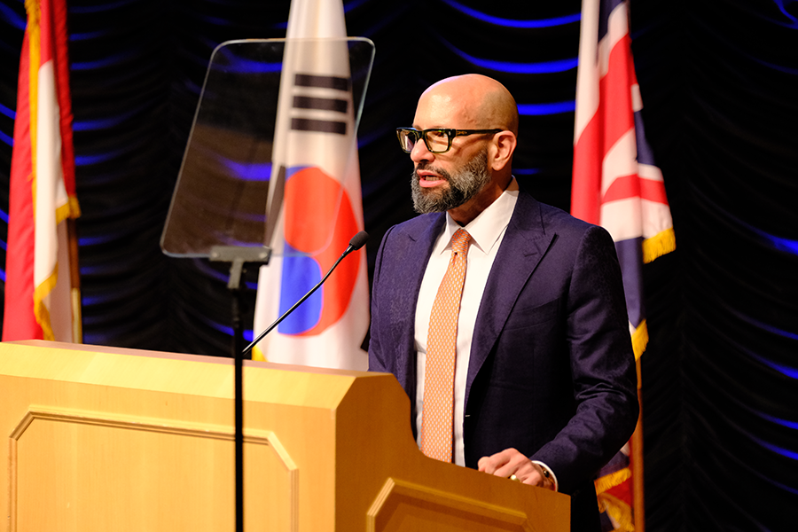 Mark Abdoo speaks at IMDRF