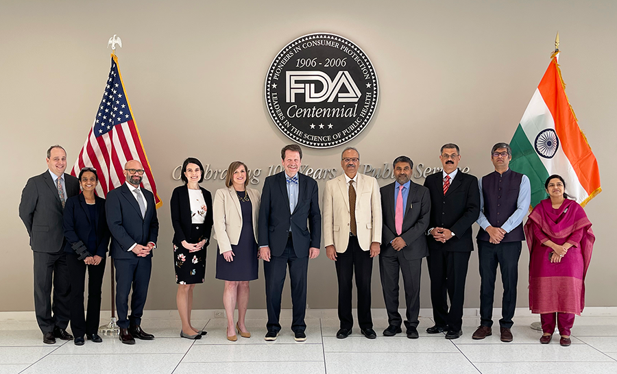 FDA meets India delegation
