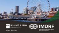 The International Medical Device Regulators Forum (IMDRF), will host the 26th Session of the IMDRF in Seattle, Washington, on September 16-20, 2024.