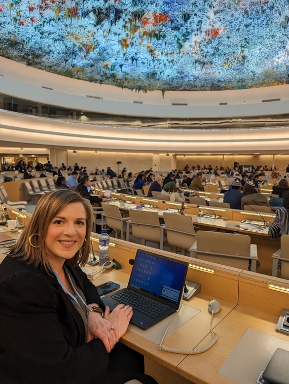 Kim Trzeciak at WHA77