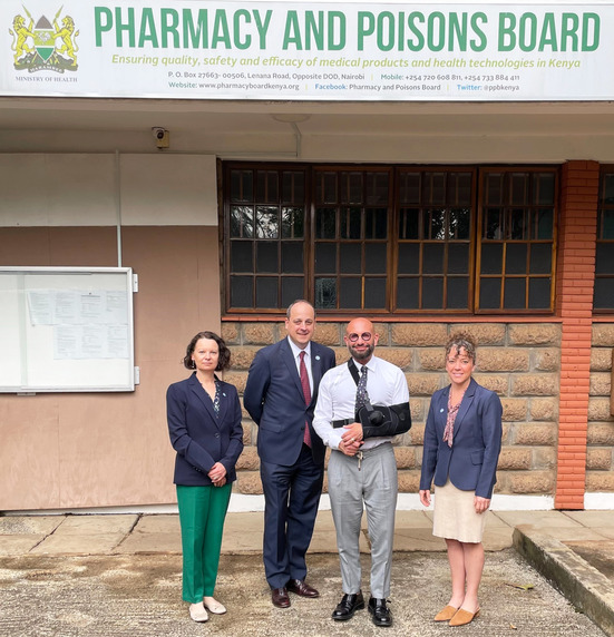 OGPS visiting Kenya Pharmacy and Poisons Board