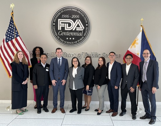 Delegation from Philippines visits White Oak