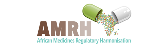 AMRH logo and name