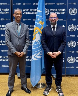 MSM Chair Dr Emile Bienvenu and FDA's Mark Abdoo