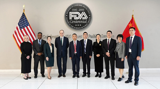 FDA meets with China's SAMR