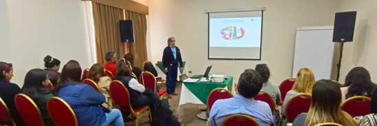 Gonzalo Ibanez at Blueberry Meeting