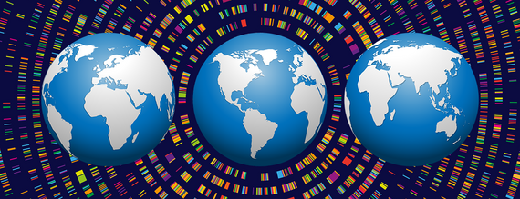 Genome sequencing and three globes