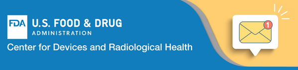 U.S. Food and Drug Administration, Center for Devices and Radiological Health Banner