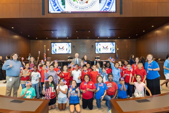 citizenship ceremony is from South Carolina law school’s linked in.