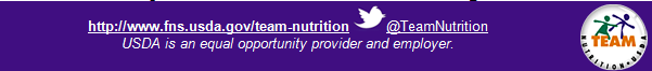 Team Nutrition Footer