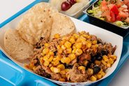 Mexican Burrito Bowl with Pork and Black Beans
