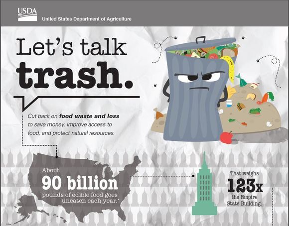 Let's Talk Trash infographic
