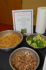 Broccoli and Mushroom Penne ingredients