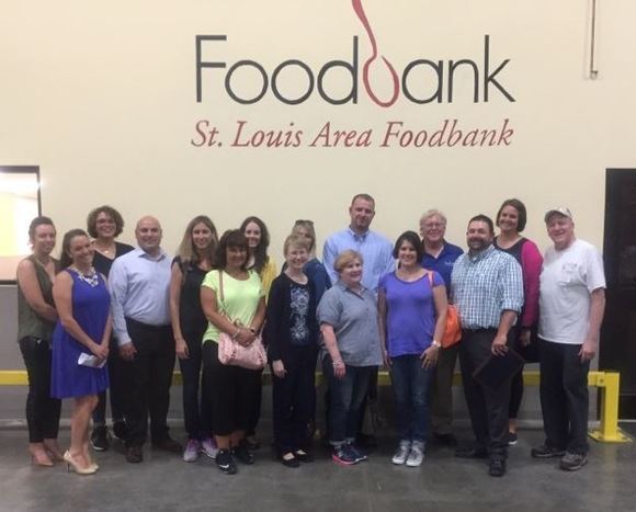 St. Louis Area Food Bank group photo
