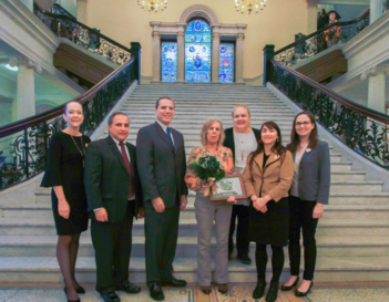 Farm to school month celebration at Massachusetts State House