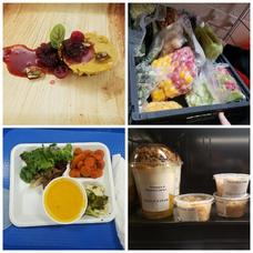 Pumpkin cheesecake, school lunch, and frozen produce