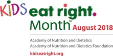 Academy of Nutrition and Dietetics' Kids Eat Right Month Logo