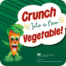 Crunch into a new vegetable