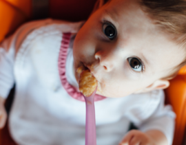Image of Infant Eating -Toxic Metals  in Baby Food