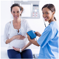 Pregnant Woman Preeclampsia Nurse