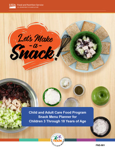 Cover of the CACFP Snack Menu Planner